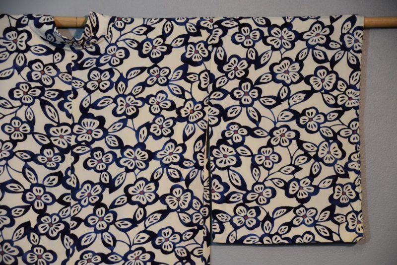 Silk Vintage Kimono Jacket Haori - Image 6