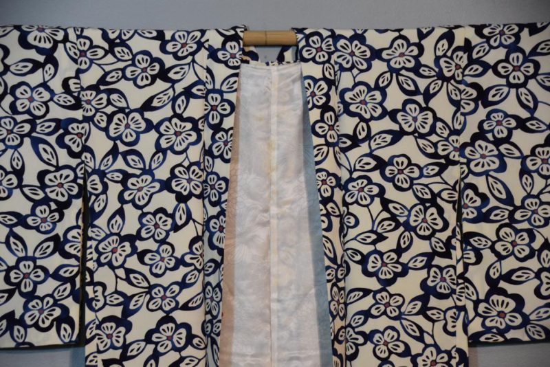 Silk Vintage Kimono Jacket Haori - Image 5