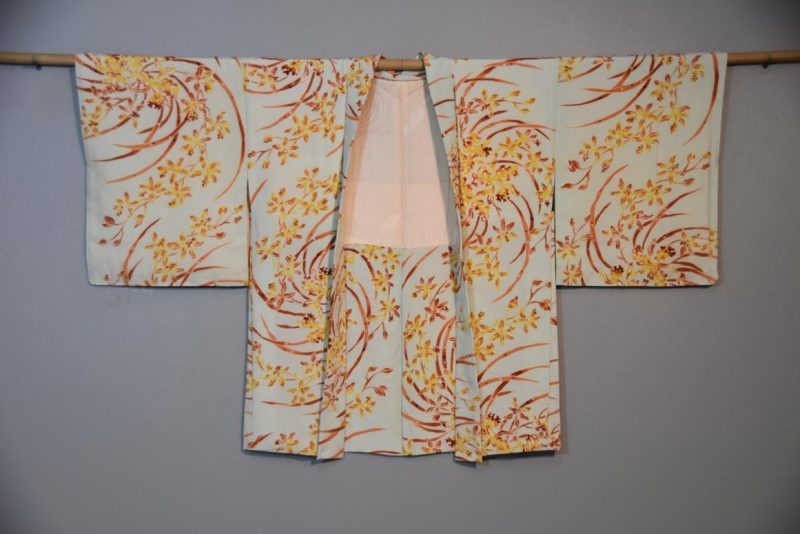 Silk Vintage Kimono Jacket - Image 5