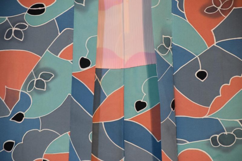 Silk Vintage Kimono Jacket - Image 3