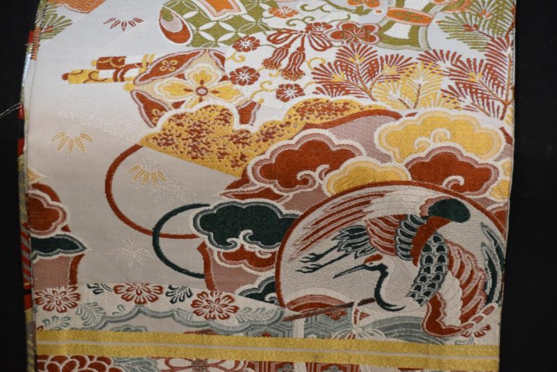 Silk Brocade Table Runner Obi Sash Width:4000mm - Image 2