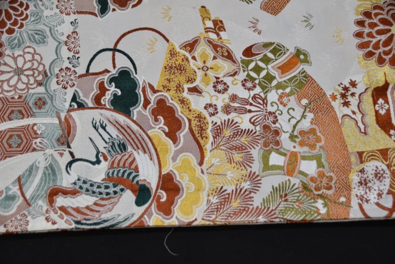 Silk Brocade Table Runner Obi Sash Width:4000mm - Image 6