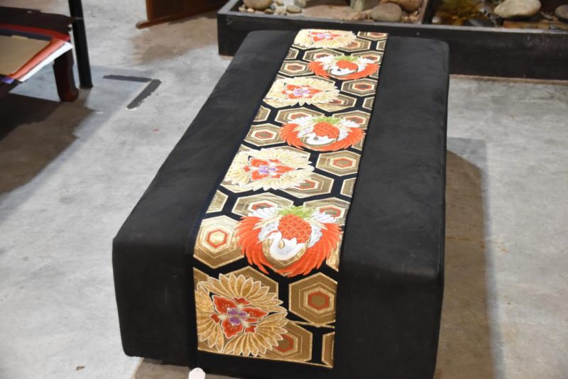Vintage Table Runner Obi Sash Width:4000mm