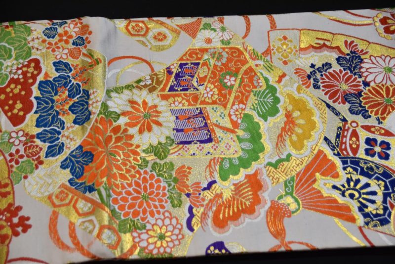 Silk Brocade Table Runner Obi Sash Width:4000mm - Image 8