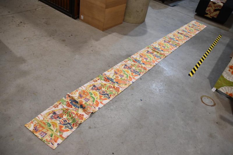 Silk Brocade Table Runner Obi Sash Width:4000mm - Image 5