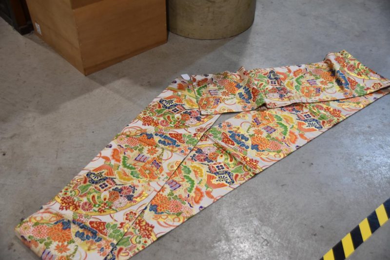 Silk Brocade Table Runner Obi Sash Width:4000mm - Image 4