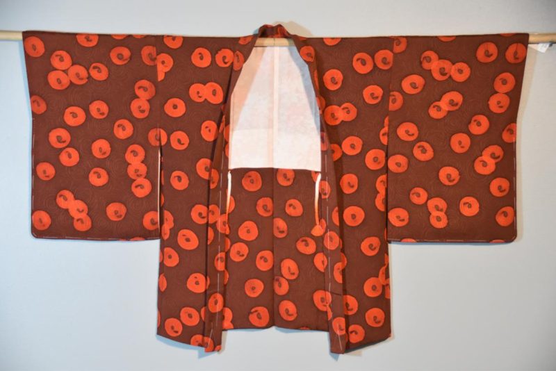 Soft Silk Vintage Haori Jacket - Image 7