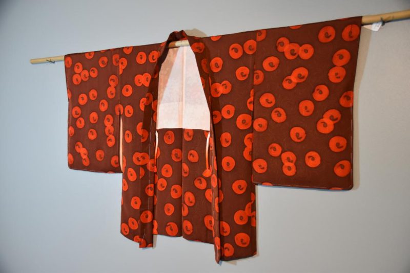 Soft Silk Vintage Haori Jacket - Image 4
