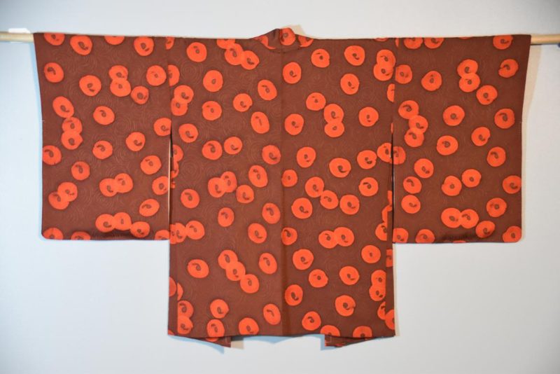 Soft Silk Vintage Haori Jacket - Image 2