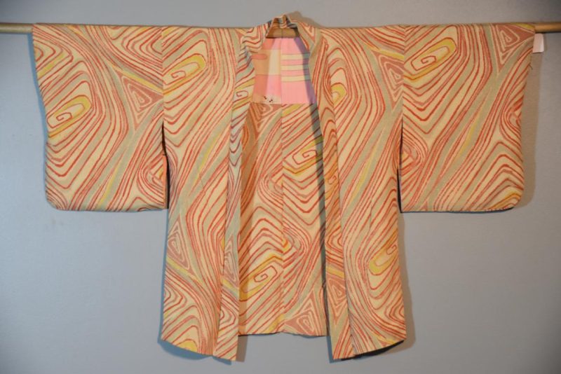 Silk Vintage Haori Jacket - Image 2