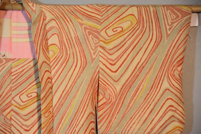 Silk Vintage Haori Jacket - Image 6