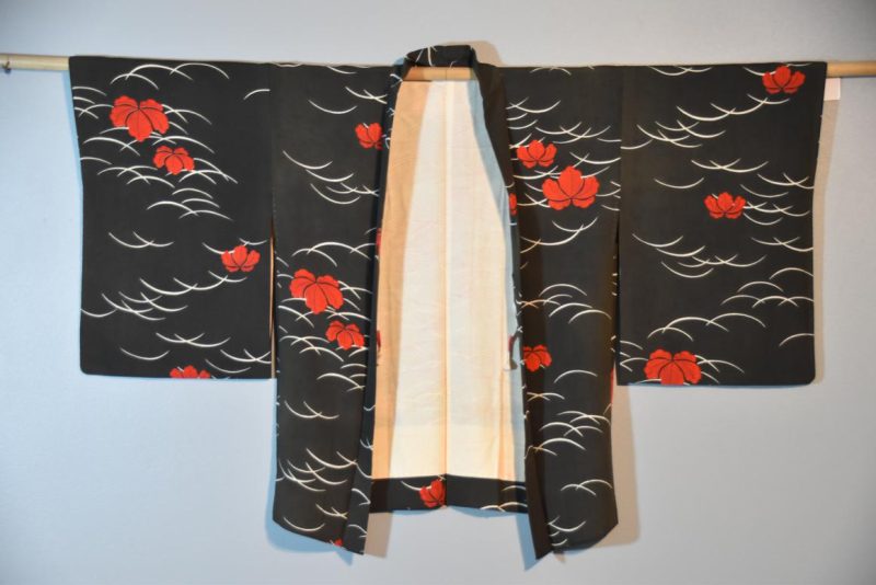 Silk Vintage Haori Jacket - Image 2