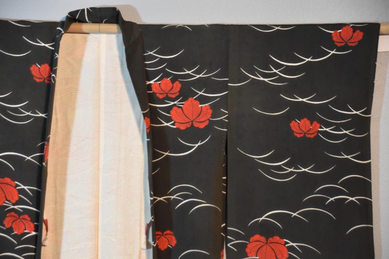 Silk Vintage Haori Jacket - Image 6