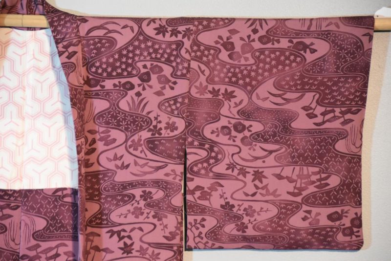 Soft Silk Vintage Haori Jacket - Image 5