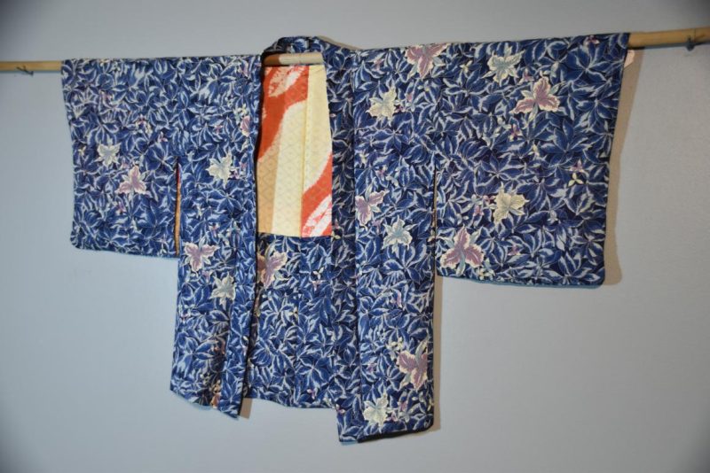 Soft Silk Vintage Jacket Haori - Image 4