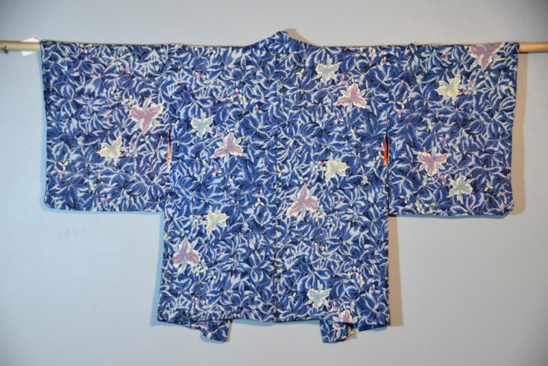 Soft Silk Vintage Jacket Haori - Image 3