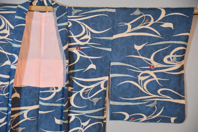 Silk Vintage Jacket Haori - Image 7