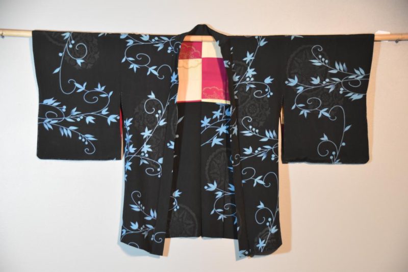 Soft Silk Vintage Haori Jacket - Image 2