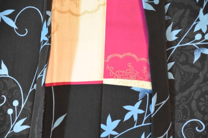 Soft Silk Vintage Haori Jacket - Image 6