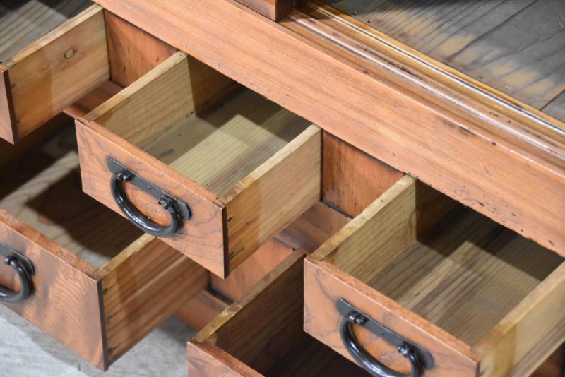 Antique Kitchen Chest Sideboard Width:1810mm - Image 6