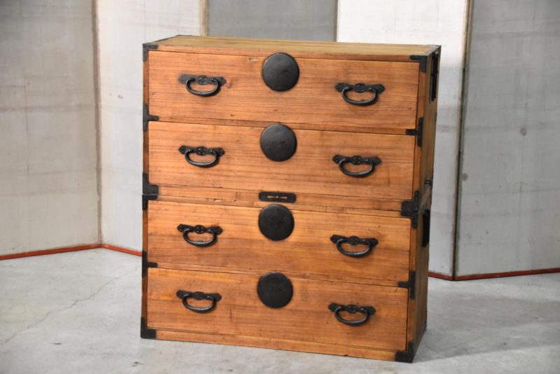 Antique Clothing Chest on Chest Width:960mm - Image 2