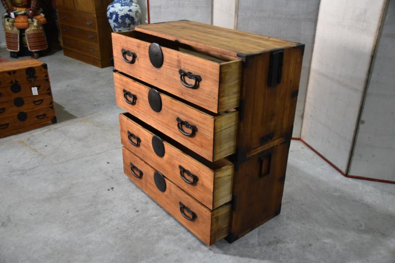 Antique Clothing Chest on Chest Width:960mm - Image 8
