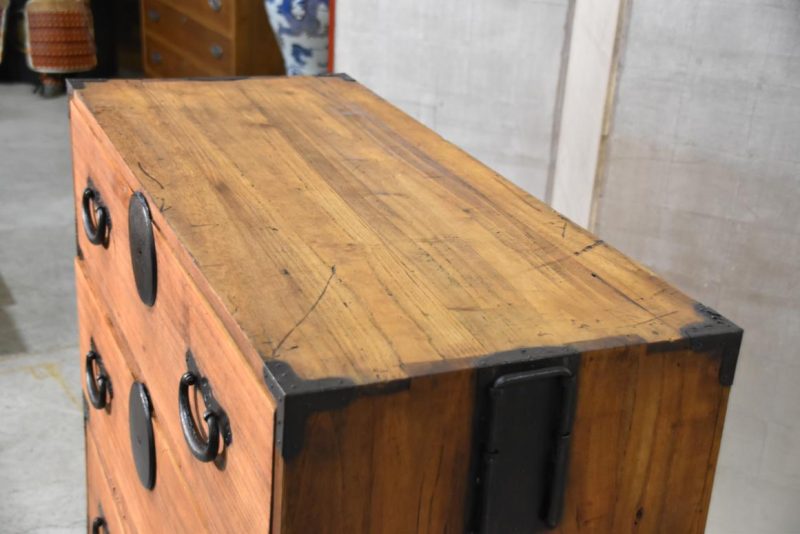 Antique Clothing Chest on Chest Width:960mm - Image 7