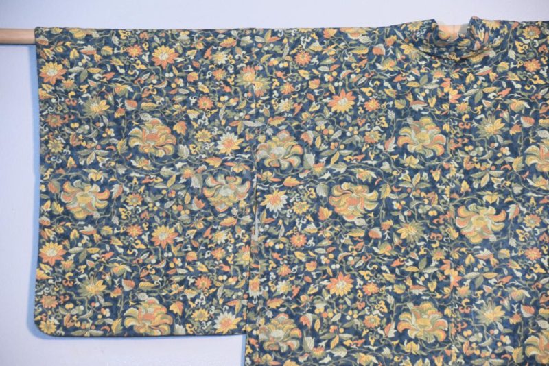 Soft Silk Vintage Haori Jacket - Image 7