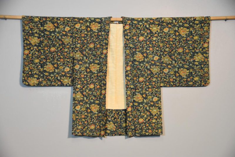 Soft Silk Vintage Haori Jacket - Image 6