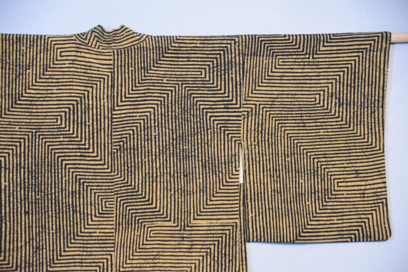 Soft Silk Vintage Haori Jacket - Image 5