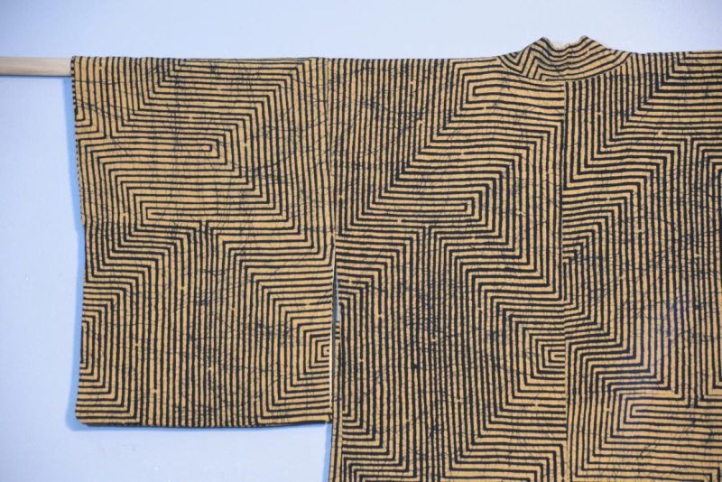 Soft Silk Vintage Haori Jacket - Image 4