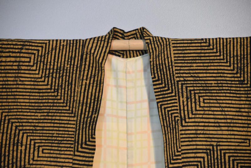Soft Silk Vintage Haori Jacket - Image 6