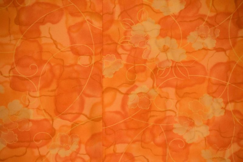 Soft Silk Vintage Haori Jacket - Image 2