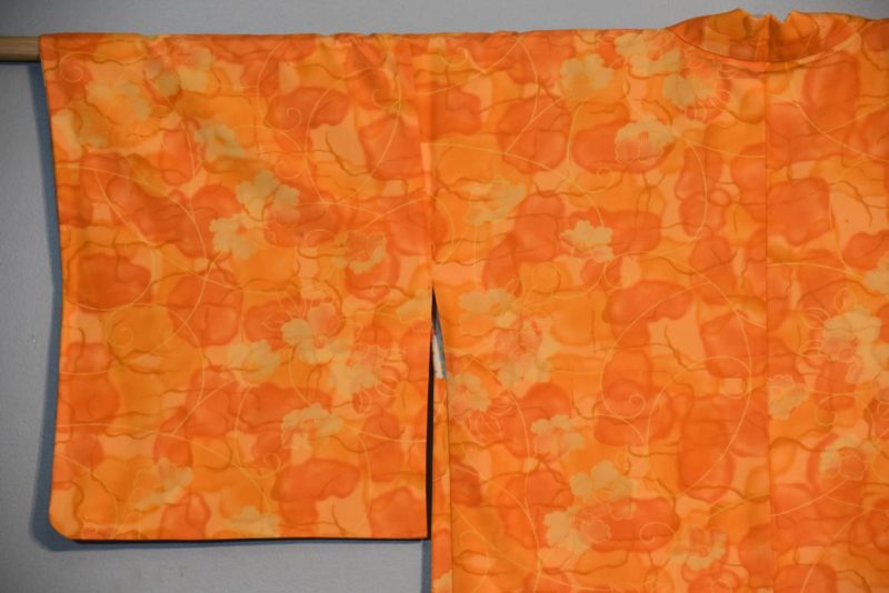 Soft Silk Vintage Haori Jacket - Image 8