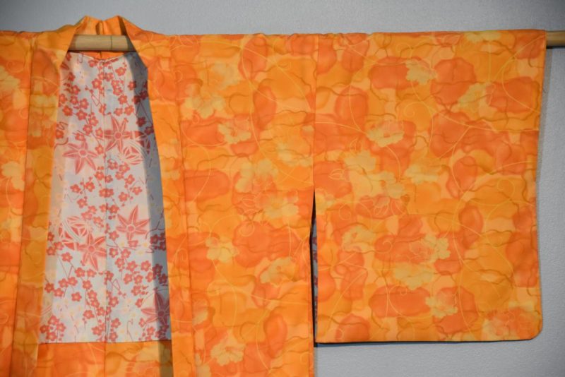 Soft Silk Vintage Haori Jacket - Image 5