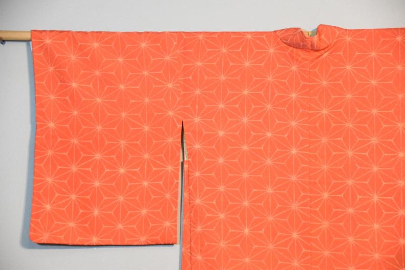 Soft Silk Vintage Haori Jacket - Image 7