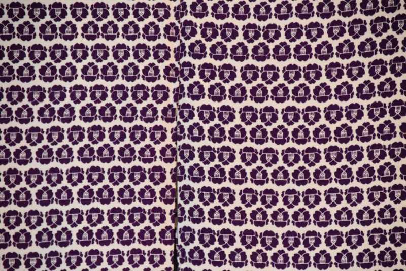 Purple Cherry Blossoms on a white background - Image 5