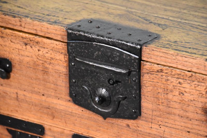 Edo Period Tokyo Region Merchant Chest Width:790mm - Image 11