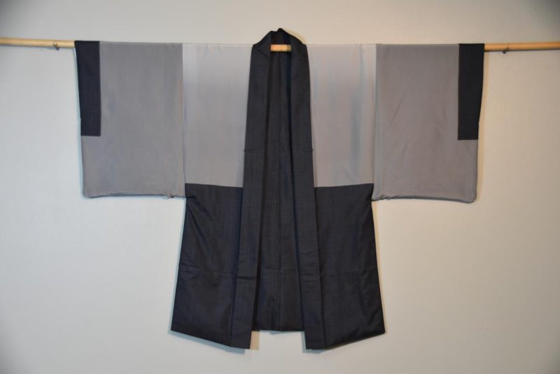 Oshima Men’s Silk Haori. - Image 6