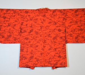 Orange Vintage Silk Haori