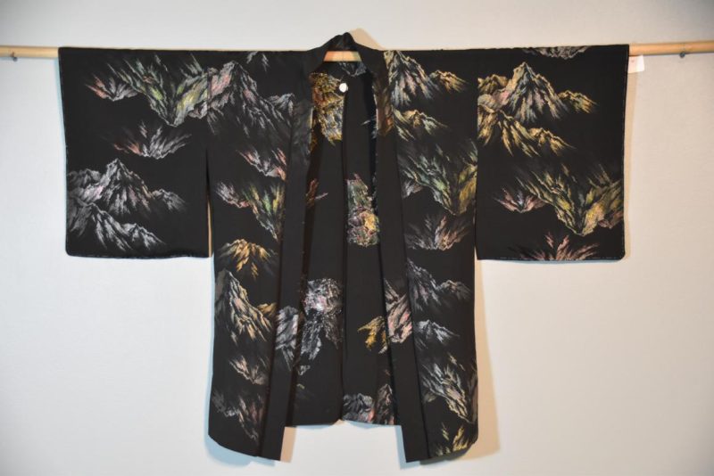 Vintage Silk Haori Jacket - Image 2