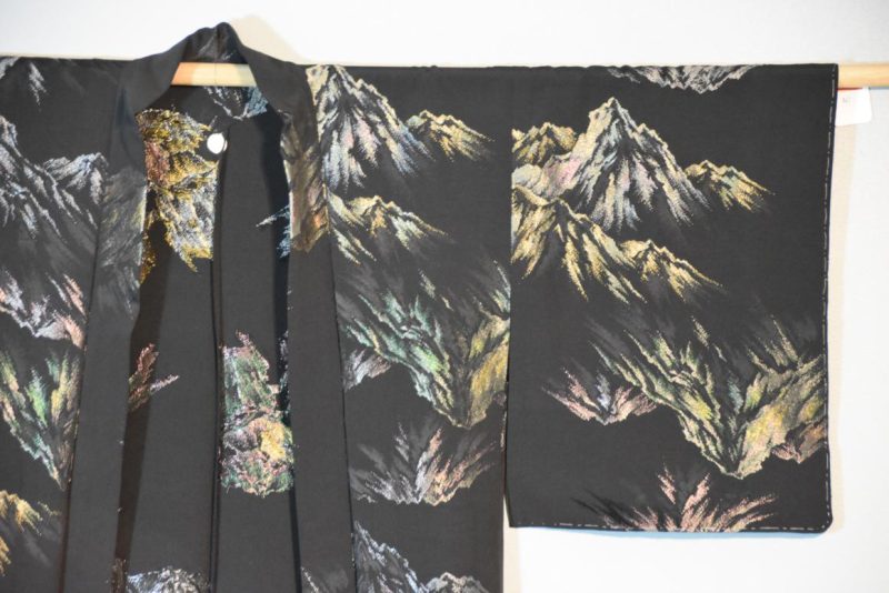 Vintage Silk Haori Jacket - Image 5