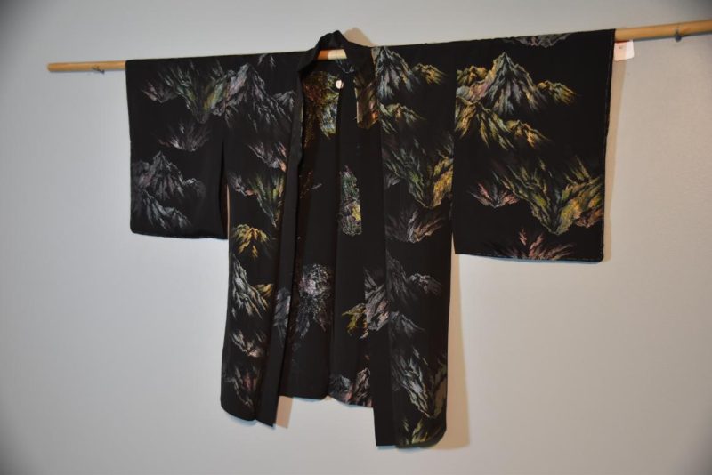 Vintage Silk Haori Jacket - Image 4