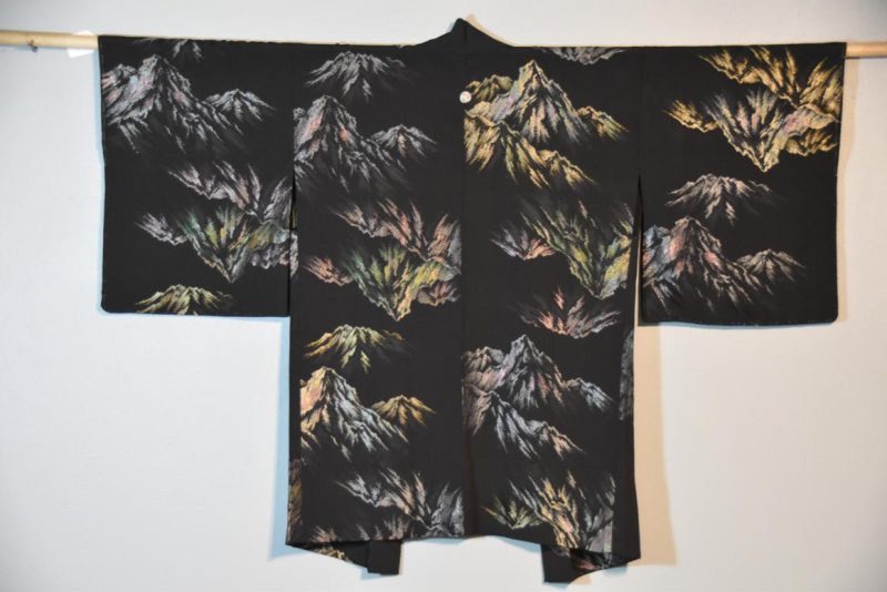 Vintage Silk Haori Jacket - Image 3