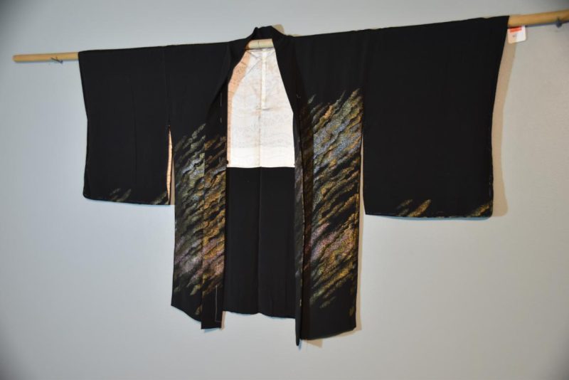 Vintage Silk Haori Jacket - Image 5