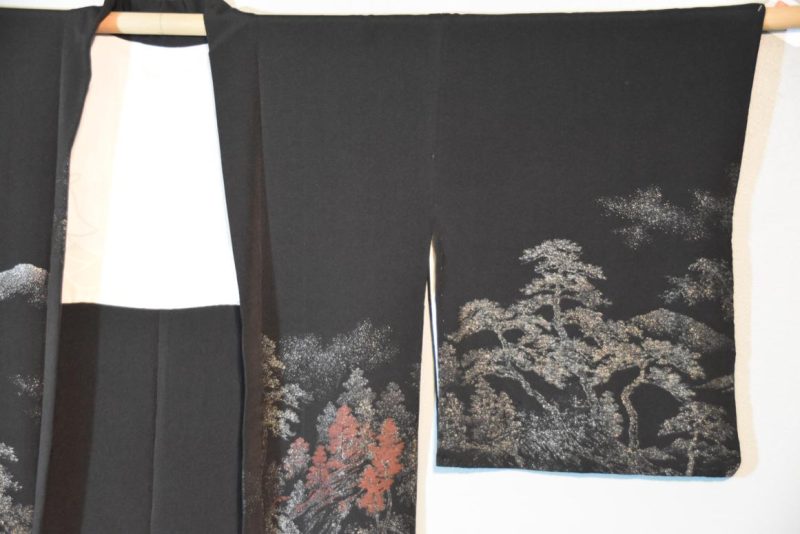 Vintage Silk Haori Jacket - Image 6