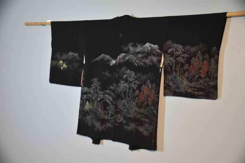Vintage Silk Haori Jacket - Image 3