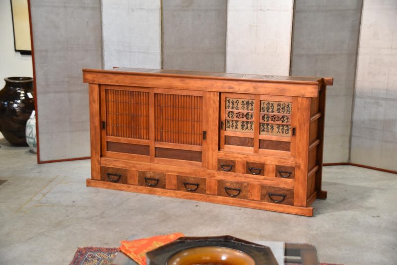 Antique Kitchen Chest Sideboard Width:1815mm