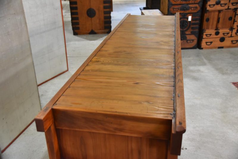 Antique Kitchen Chest Sideboard Width:1815mm - Image 3