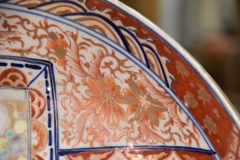 Large Japanese Imari Charger Width:470mm - Image 5